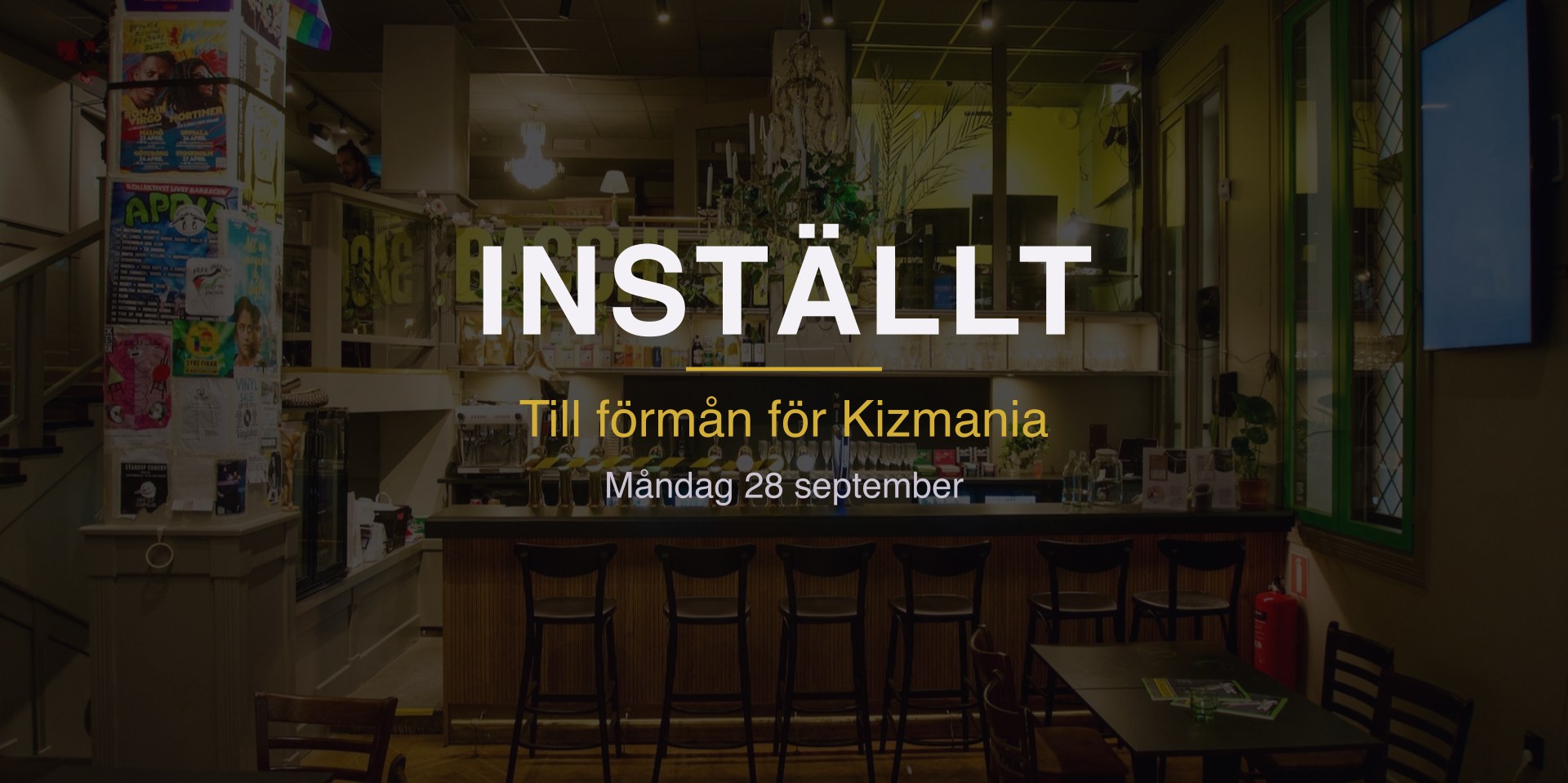 INSTÄLLT: The Lab Måndag – Tarraxo & Urban Kizomba